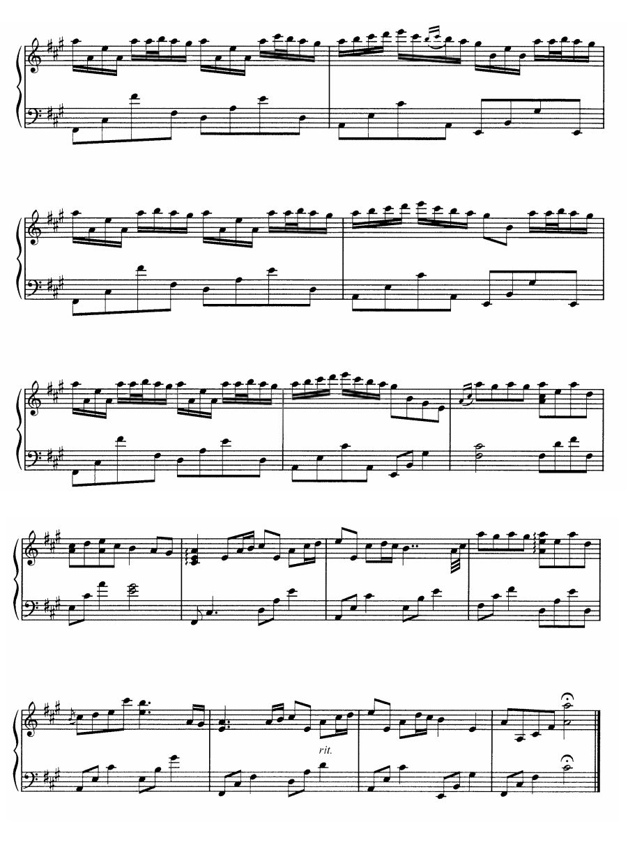 Sheet nhạc River Flows In You 3